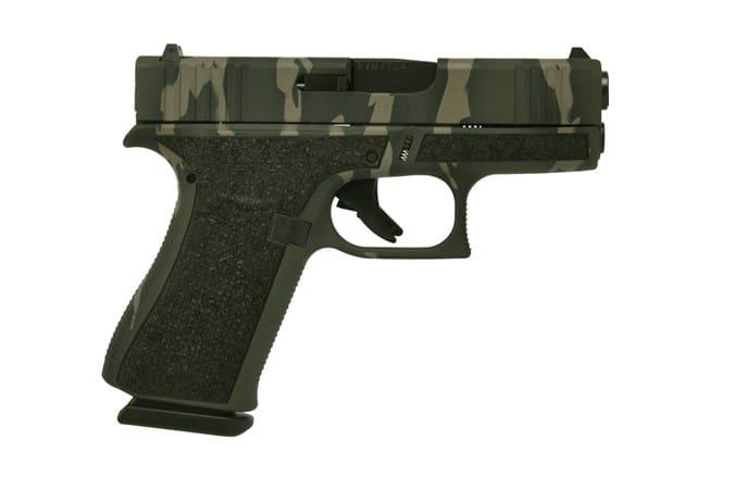  Glock 43x 9mm Green Tiger Stripe