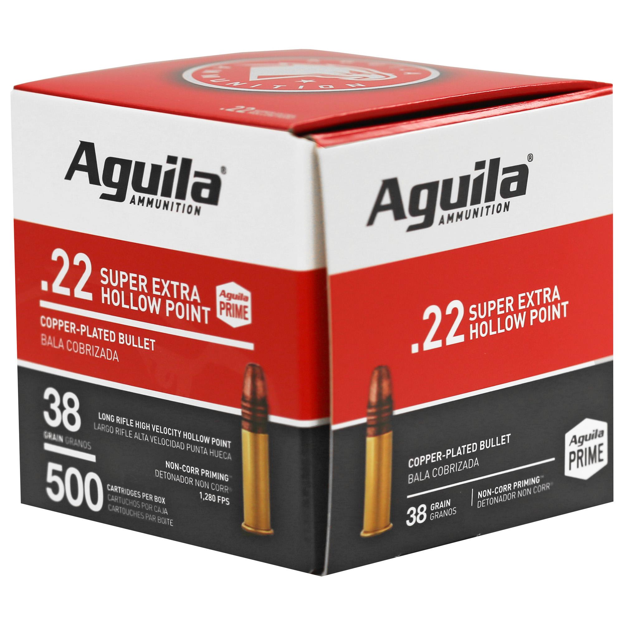  Aguila 22lr Hv Hp 38 Gr 500 Pack